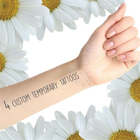 custom temporary tattoos no minimum.